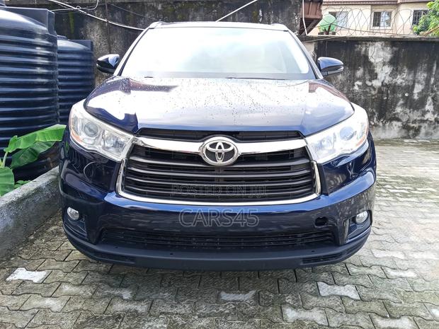 Toyota Highlander 2014 Blue