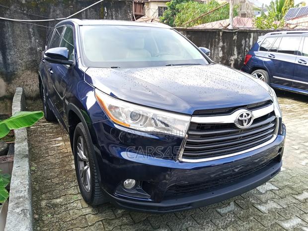 Toyota Highlander 2014 Blue