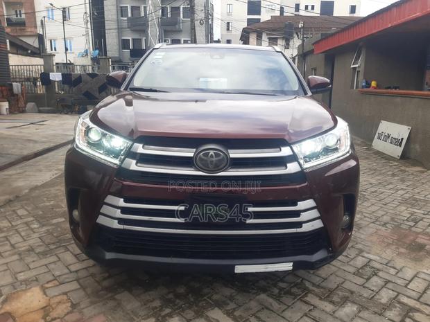 Toyota Highlander 2017 Burgandy