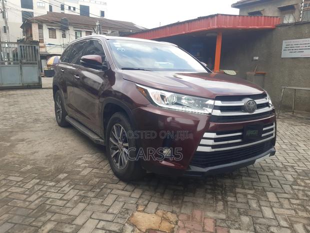 Toyota Highlander 2017 Burgandy