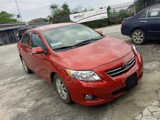 Toyota Corolla 1.8 Exclusive Automatic 2009 Red