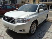 Toyota Highlander Hybrid Limited 2010 White for sale
