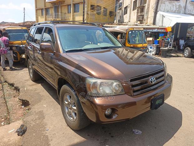Toyota Highlander 2007 Brown