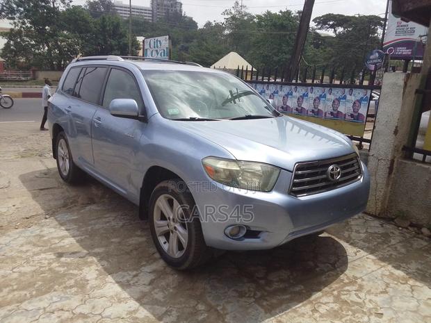 Toyota Highlander 2008 Blue