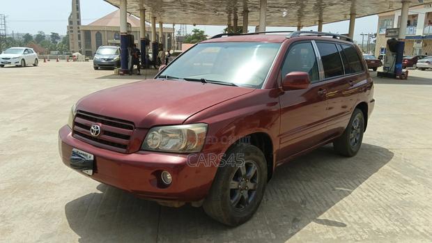 Toyota Highlander 2006 Red