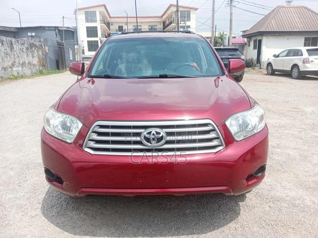 Toyota Highlander 2008 Red