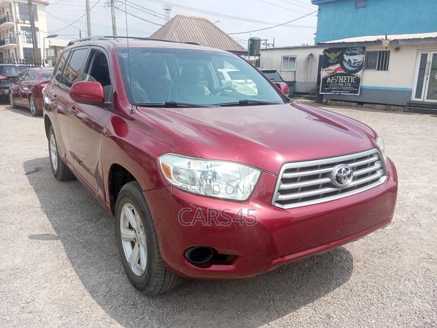 Toyota Highlander 2008 Red