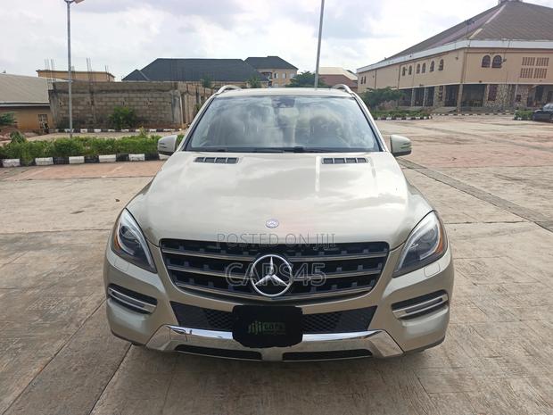 Mercedes-Benz M Class 2013 Gold