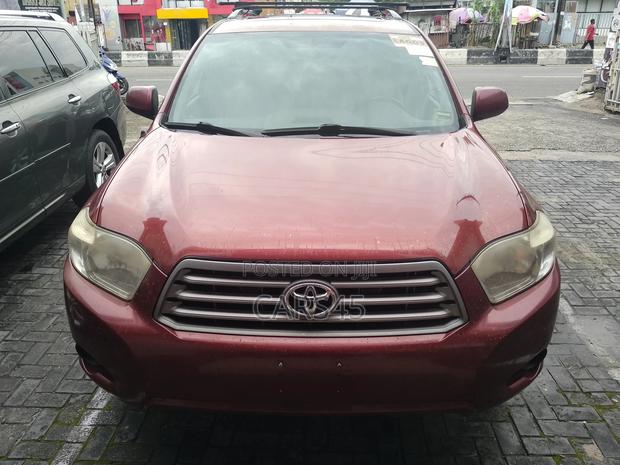 Toyota Highlander 2010 Red