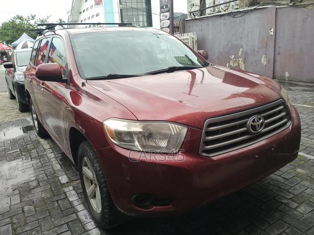 Toyota Highlander 2010 Red