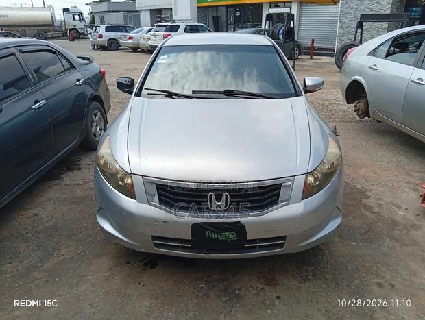 Honda Accord 2008 Silver
