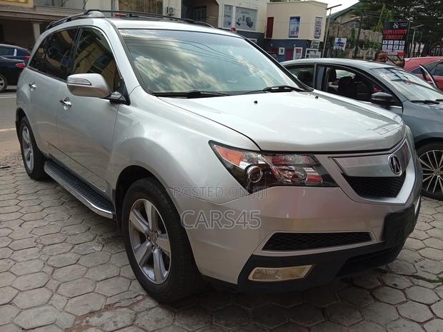 Acura MDX Advance Package SUV AWD (3.7L 6cyl 6A) 2012 Silver