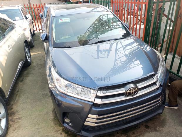 Toyota Highlander 2017 Blue