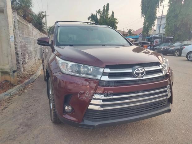 Toyota Highlander 2017 Burgandy