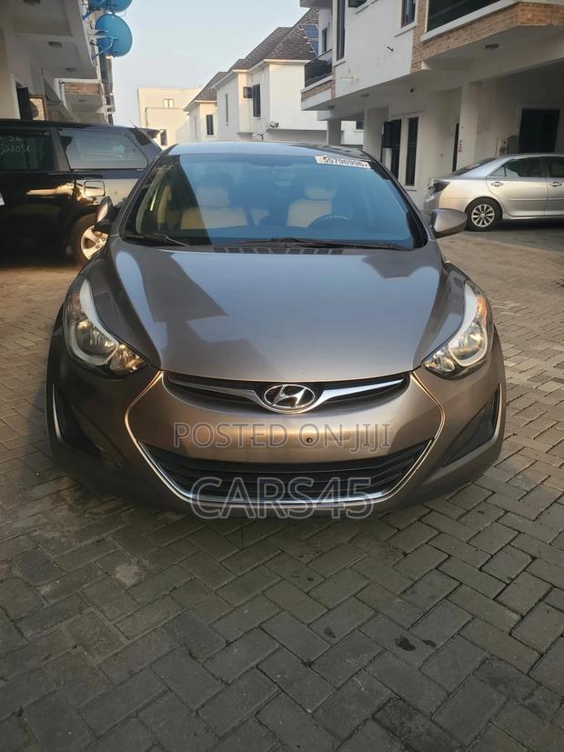 Hyundai Elantra Limited 4dr Sedan (1.8L 4cyl 6A) 2014 Brown