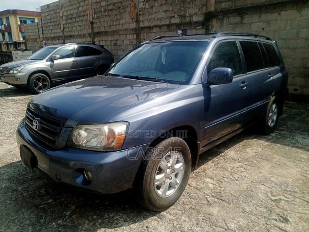 Toyota Highlander V6 2006 Gray